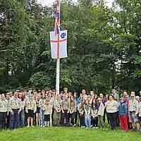 2024: Zeltlager der Formby Scouts und der DPSG Weilburg in UK