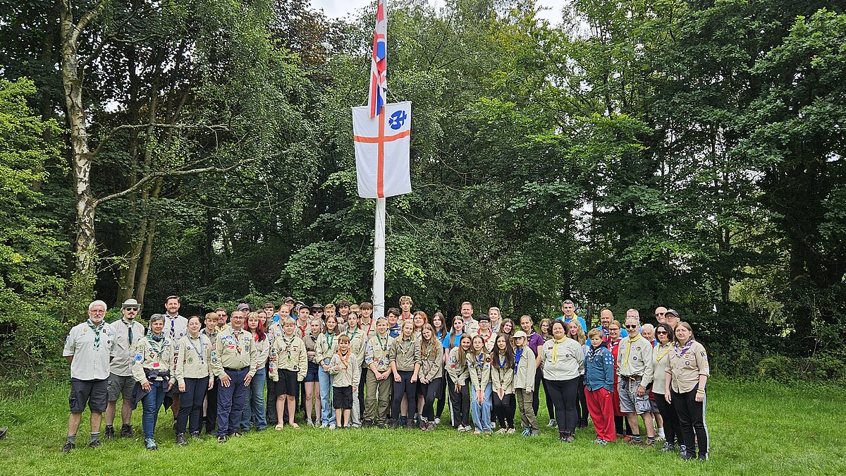 2024: Zeltlager der Formby Scouts und der DPSG Weilburg in UK