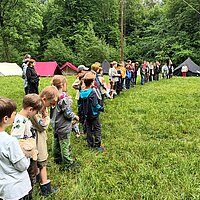 2024: Pfingstlager der Scouts aus Weilburg und Colmar-Berg