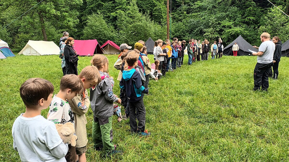 2024: Pfingstlager der Scouts aus Weilburg und Colmar-Berg